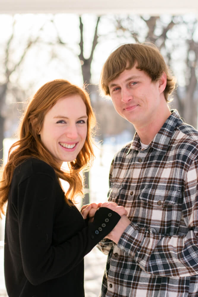 engagement session Island Park Fargo