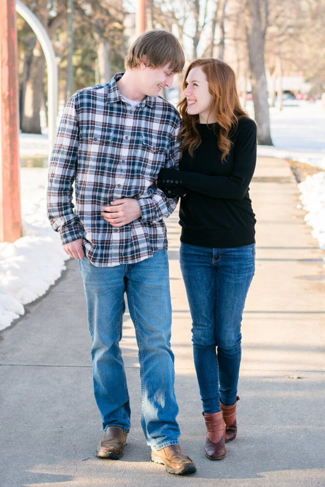 fargo engagement photography