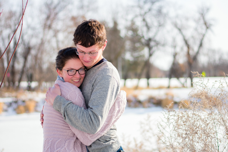 Winter Engagement Photography -- Engagement Photos Fargo North Dakota